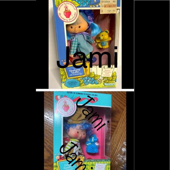 18 NIB STRAWBERRY SHORTCAKE DOLLS VINTAGE BERRYKIN - Picture 9 of 16